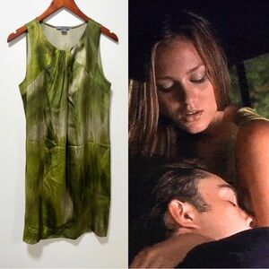 ASO Blair Waldorf in Gossip Girl Vince Sleeveless Silk Dress